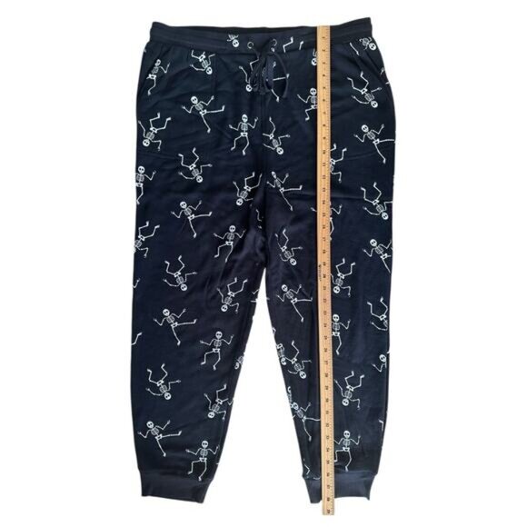 Jane & Delancey Women's Dancing Skeletons Pullover & Jogger Set Size XL Black - Picture 11 of 14